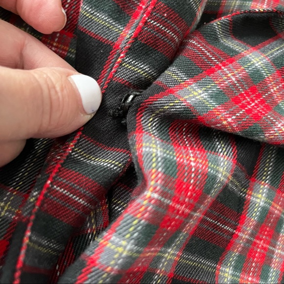 60S RETRO PLAID FIT AND FLARE DRESS - Picture 12 of 15